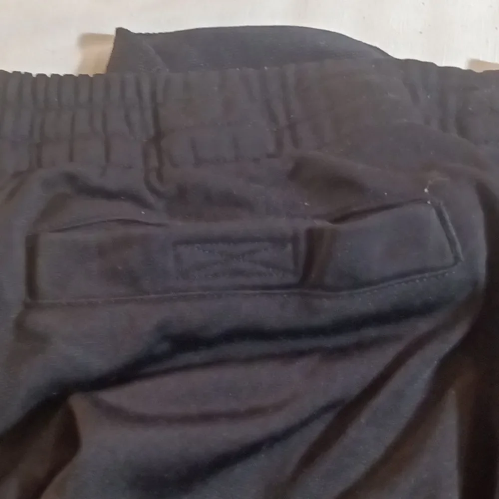 Vintage Adidas Men's Black Red Stripe Tear Away Side Snap Track Pants Sz…
